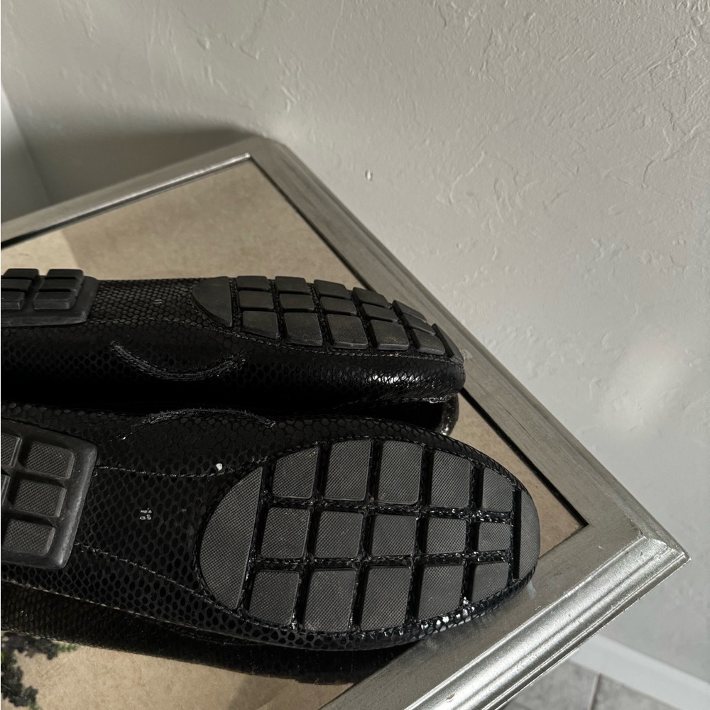 Marc Joseph New York cypress Hill Leather Driving Moccasin Black size 11 - Picture 4 of 5